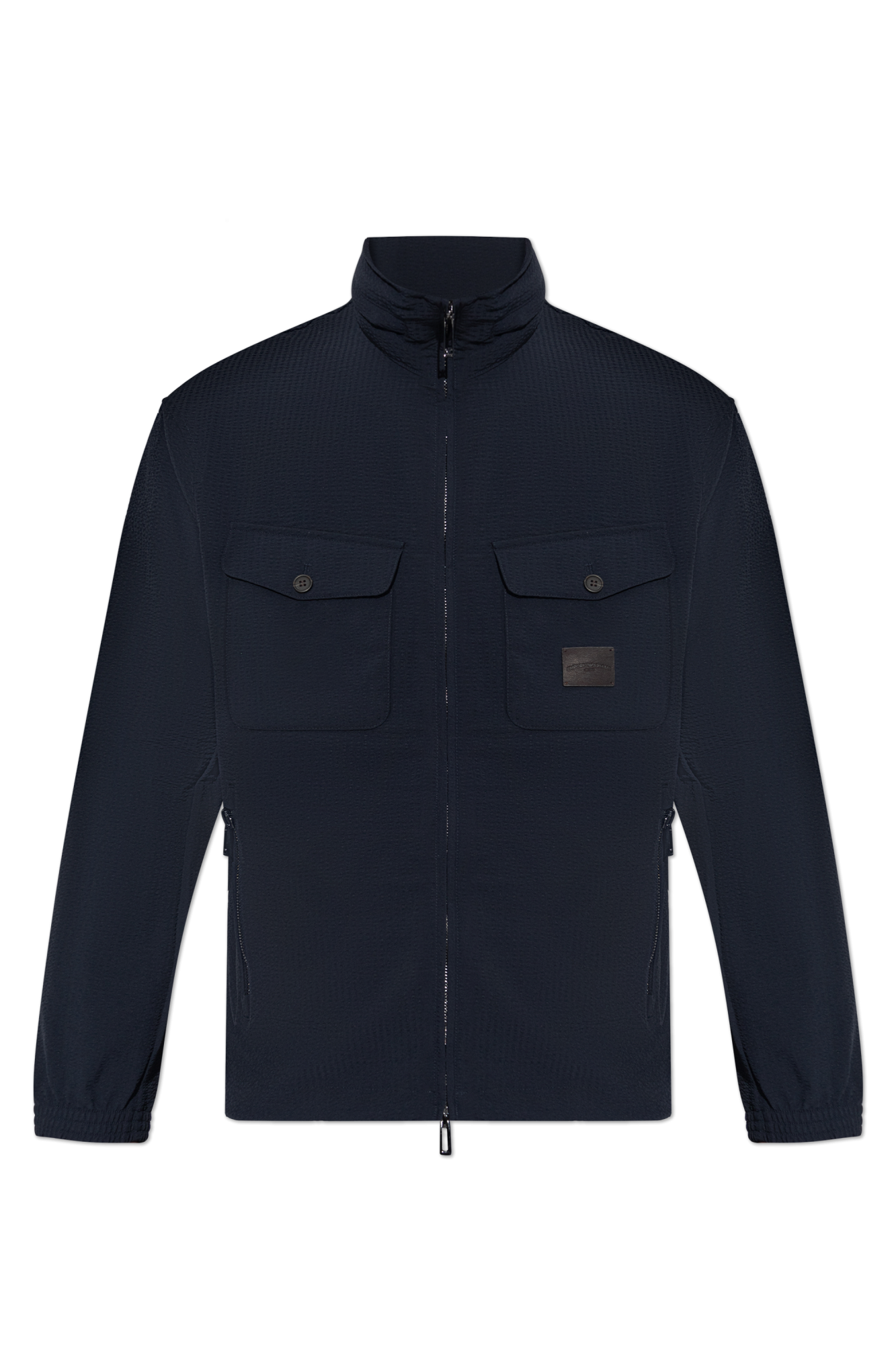 Emporio Armani Jacket with logo patch | Men's Clothing | Vitkac